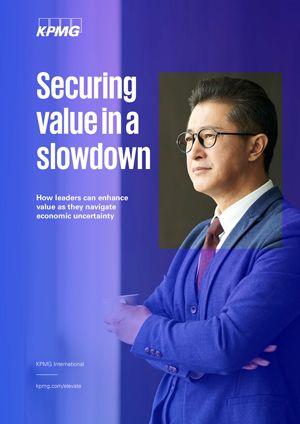 Securing value in slowdown